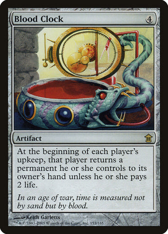 Blood Clock [Saviors of Kamigawa] (SOK 153)