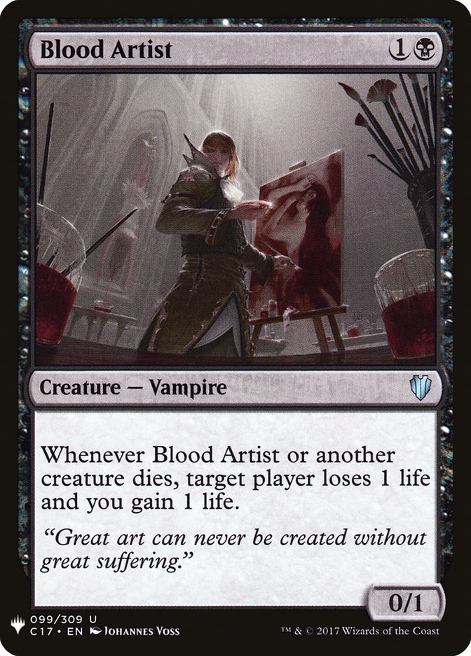 Blood Artist [Mystery Booster] (MB1 581)