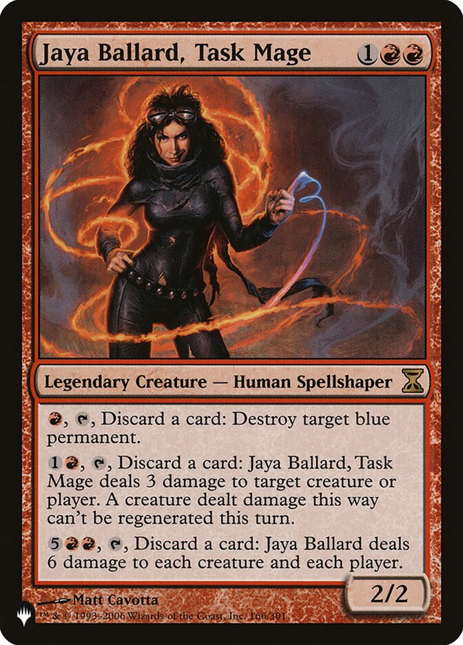 Jaya Ballard, Task Mage [The List] (LTSP 166)