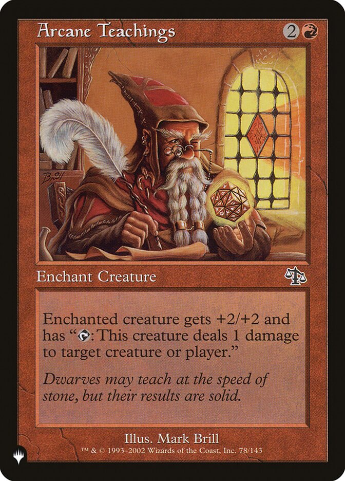 Arcane Teachings [The List] (LJUD 78)