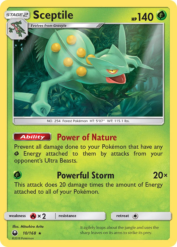 Sceptile (SM Celestial Storm) (10/168) [Theme Deck Exclusives]