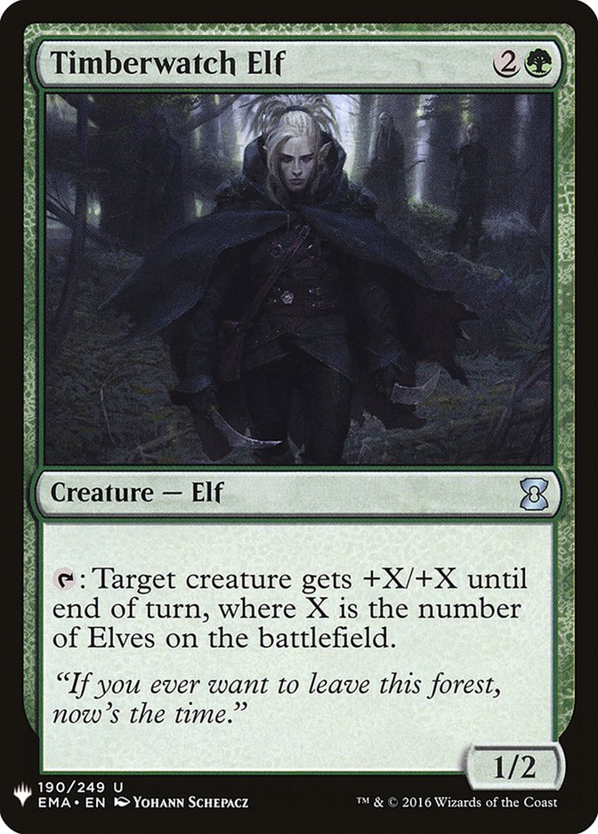 Timberwatch Elf [Mystery Booster] (MB1 1359)