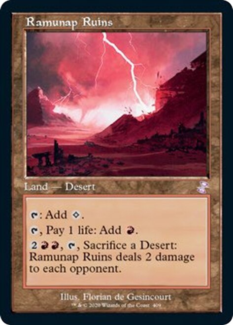 Ramunap Ruins (Timeshifted) [Time Spiral Remastered] (TSR 409)