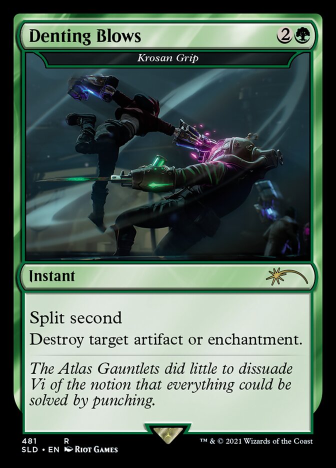 Krosan Grip - Denting Blows [Secret Lair Drop Series] (SLD 480)