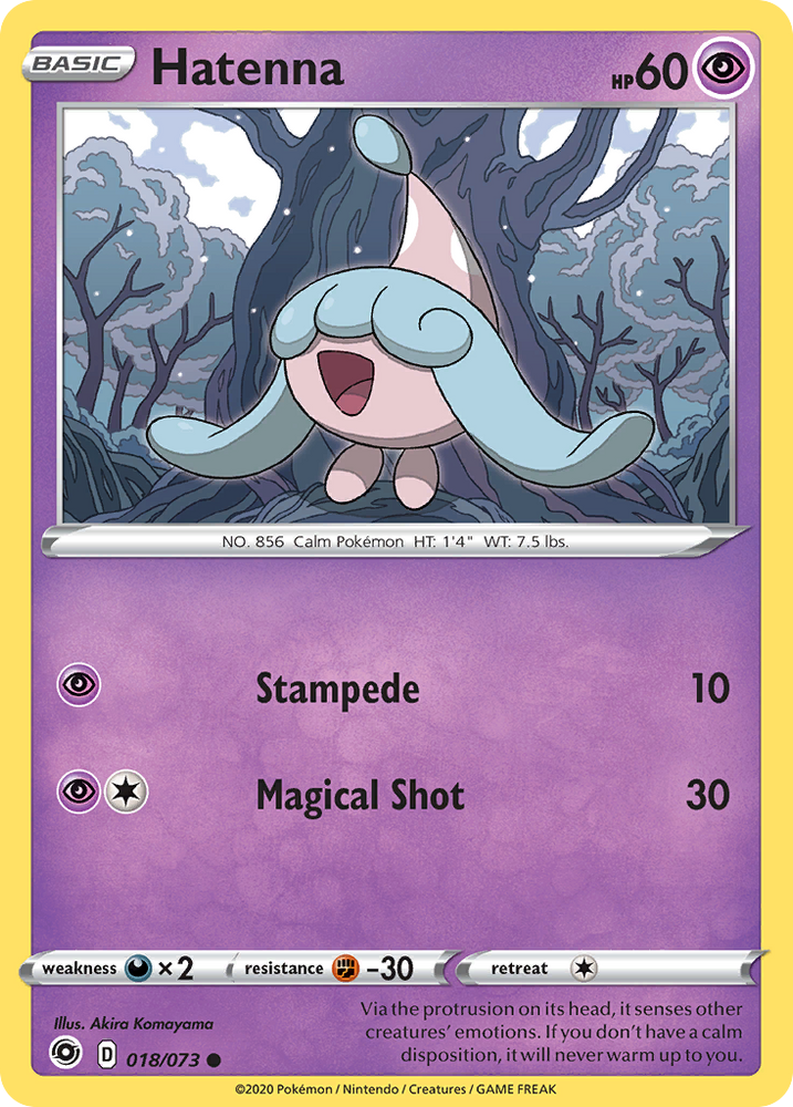 Hatenna (18/073) [Sword & Shield: Champion's Path]