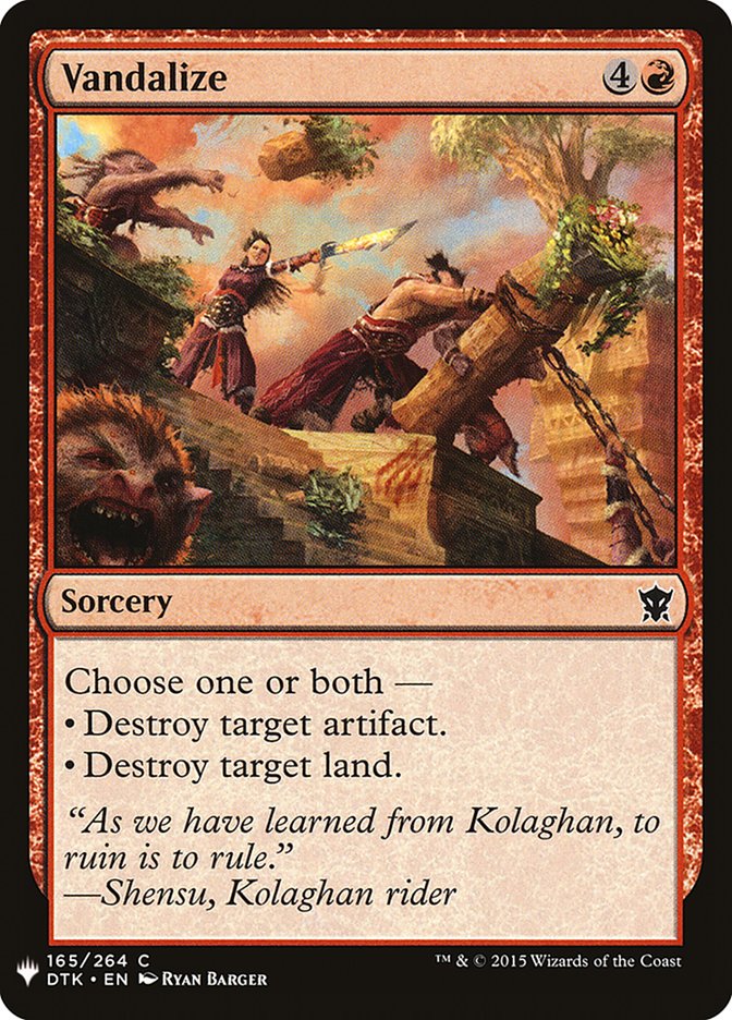 Vandalize [Mystery Booster] (MB1 1093)