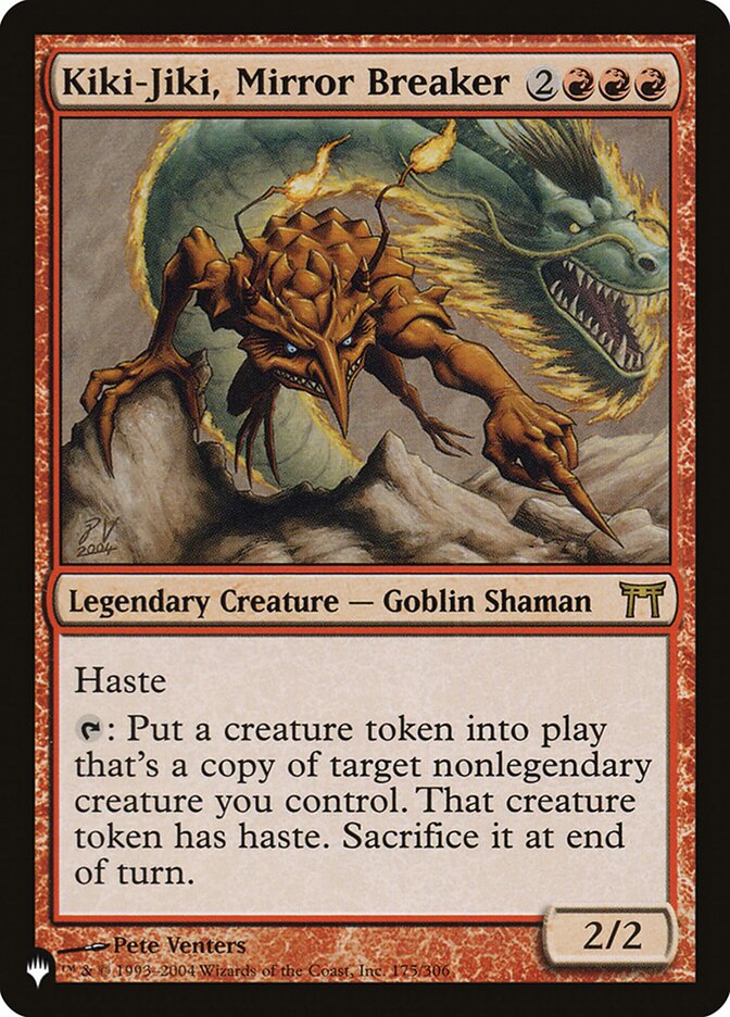 Kiki-Jiki, Mirror Breaker [The List] (LCHK 175)