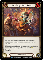 Smashing Good Time (Blue) [EVR172] 1st Edition Rainbow Foil