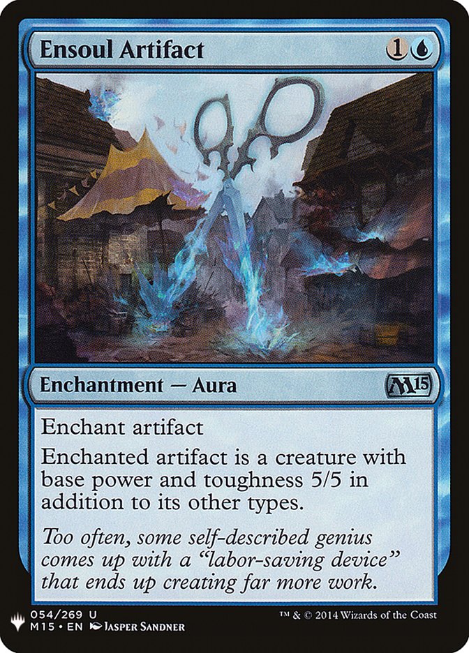 Ensoul Artifact [Mystery Booster] (MB1 365)