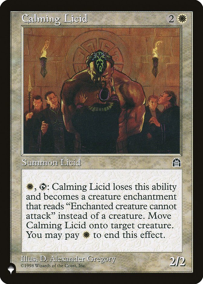 Calming Licid [The List] (LSTH 2)