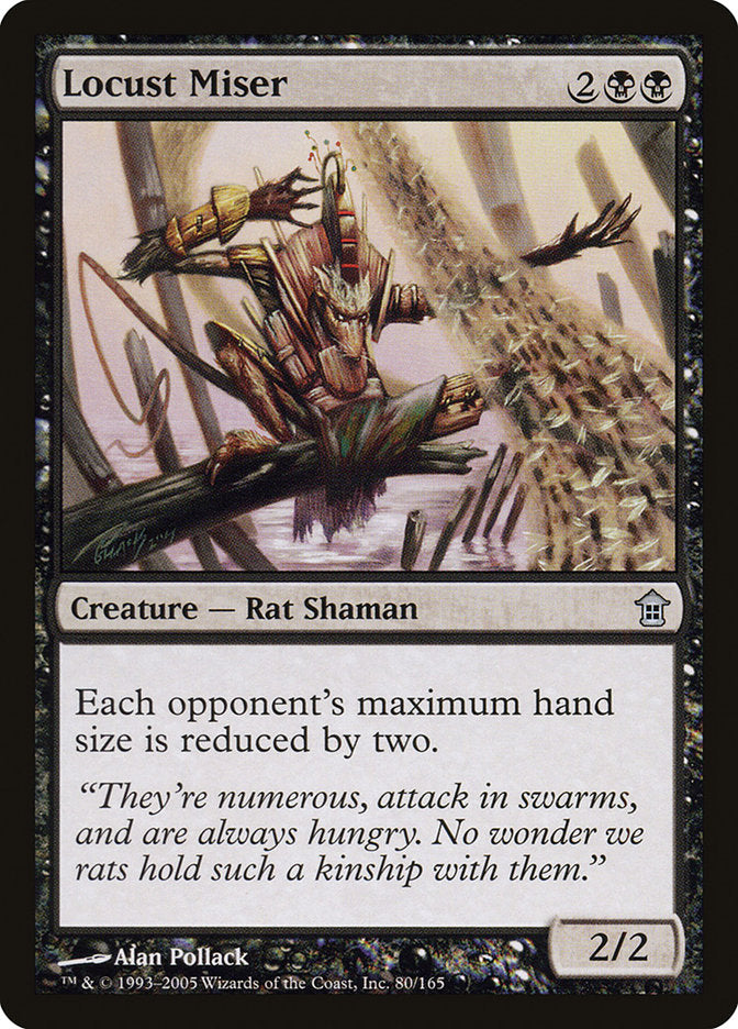 Locust Miser [Saviors of Kamigawa] (SOK 80)