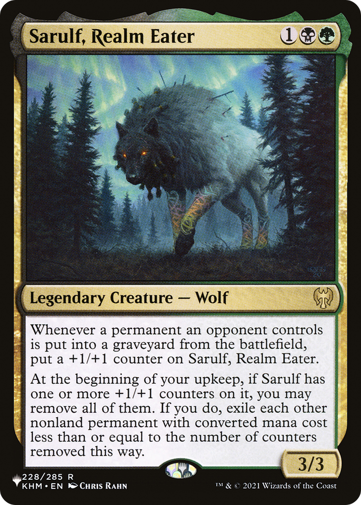 Sarulf, Realm Eater [The List] (LKHM 228)
