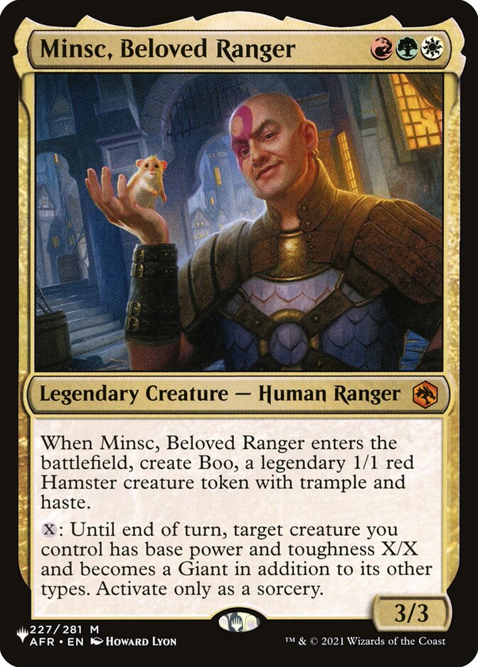Minsc, Beloved Ranger [The List] (LAFR 227)