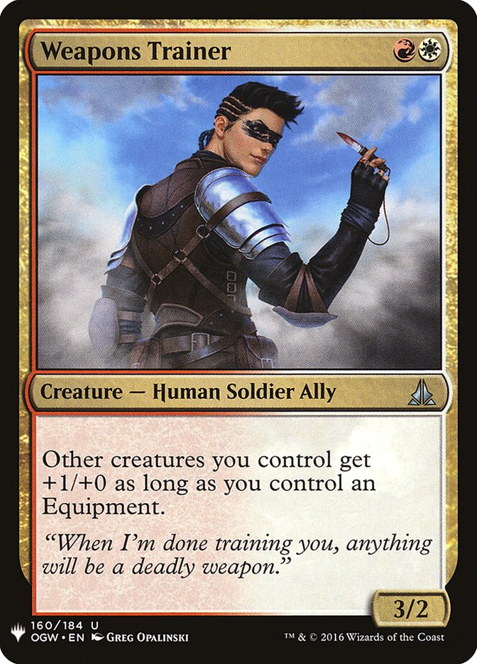 Weapons Trainer [Mystery Booster] (MB1 1510)