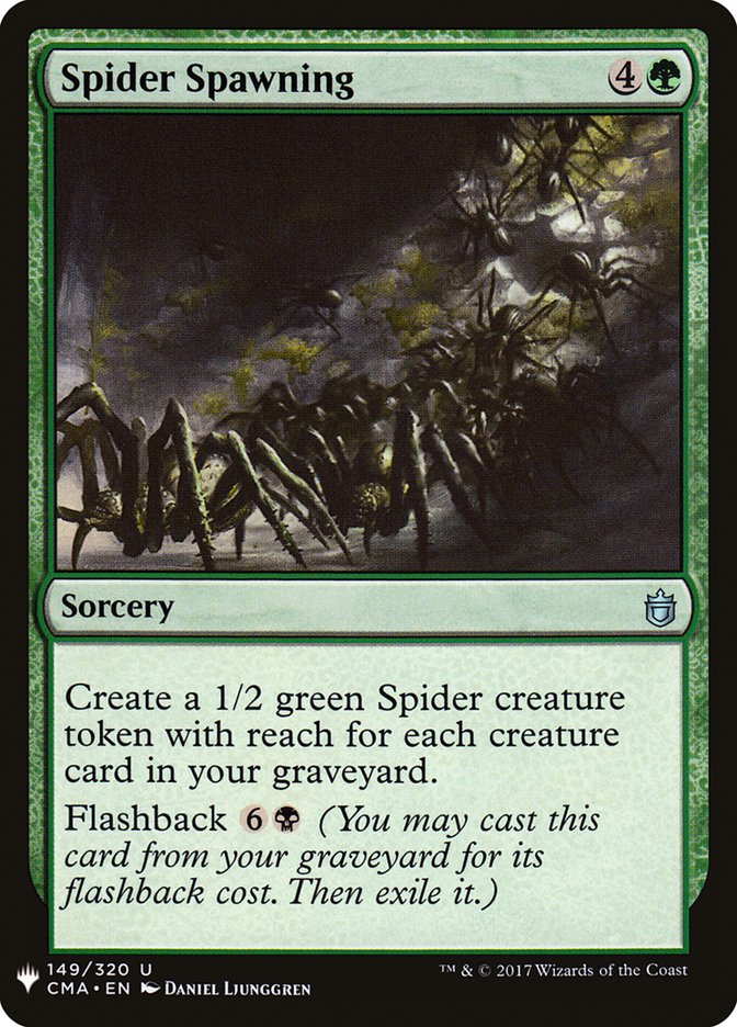Spider Spawning [Mystery Booster] (MB1 1339)