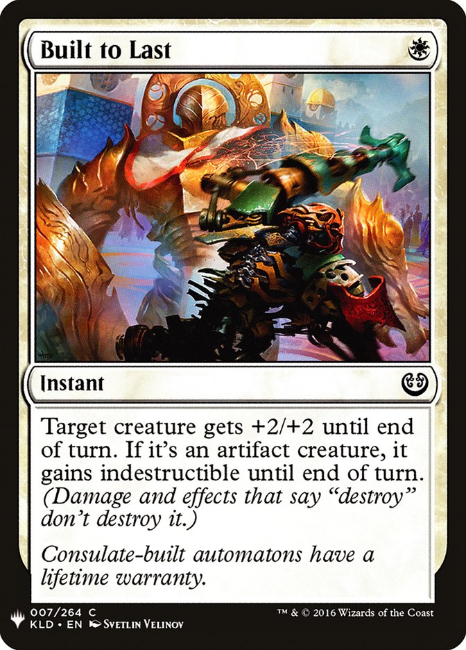 Built to Last [Mystery Booster] (MB1 41)