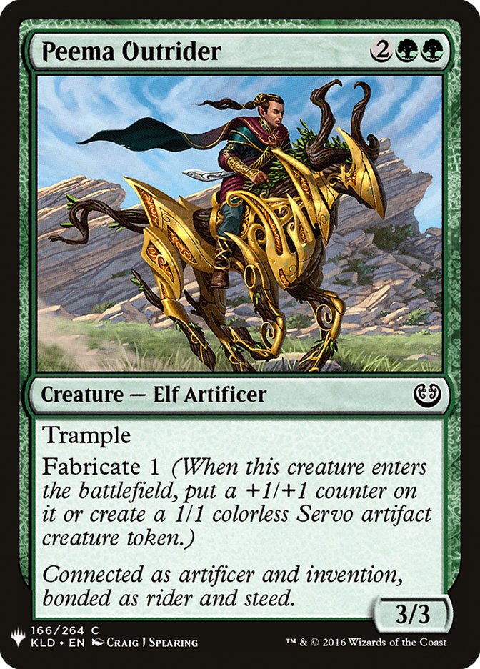 Peema Outrider [Mystery Booster] (MB1 1289)