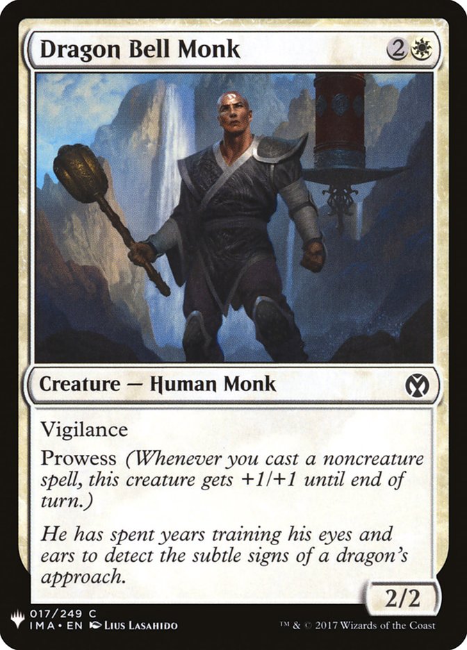 Dragon Bell Monk [Mystery Booster] (MB1 84)