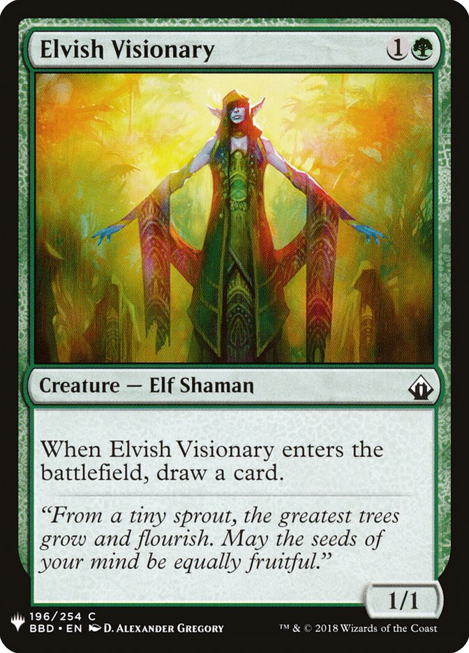 Elvish Visionary [Mystery Booster] (MB1 1195)