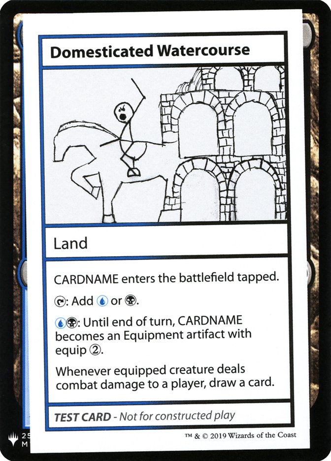 Domesticated Watercourse [Mystery Booster Playtest Cards] (CMB1 114)