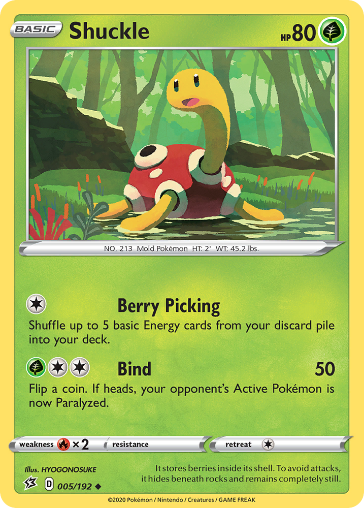 Shuckle (5/192) [Sword & Shield: Rebel Clash]