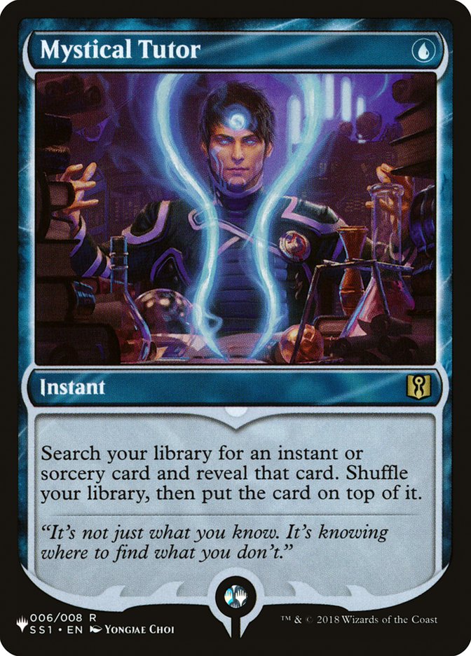 Mystical Tutor [The List] (LSS1 6)