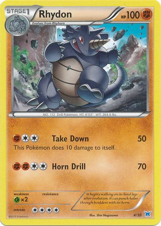 Rhydon (4/30) [XY: Trainer Kit - Latias & Latios]