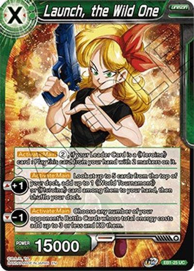 Launch, the Wild One [EB1-25]