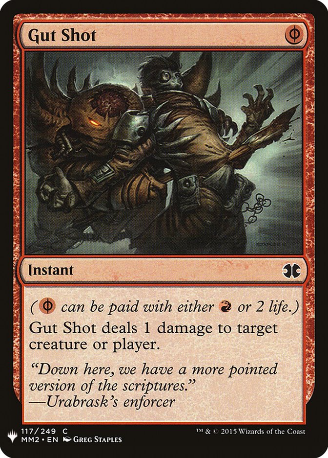 Gut Shot [Mystery Booster] (MB1 969)