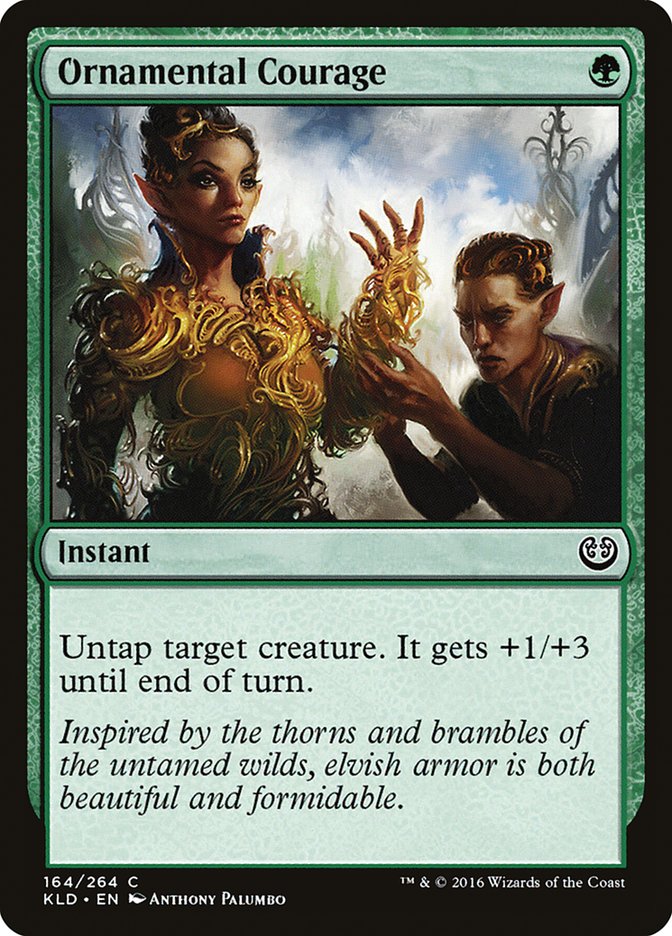 Ornamental Courage [Kaladesh] (KLD 164)