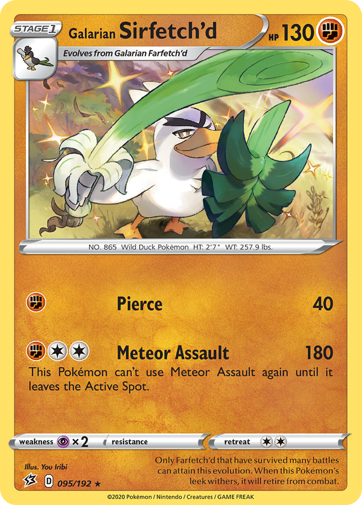 Galarian Sirfetch'd (95/192) [Sword & Shield: Rebel Clash]