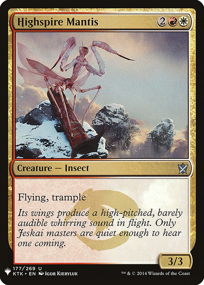 Highspire Mantis [Mystery Booster] (MB1 1436)