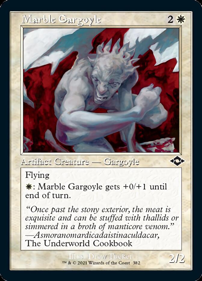 Marble Gargoyle (Retro Etched Foil) [Modern Horizons 2] (MH2 382)