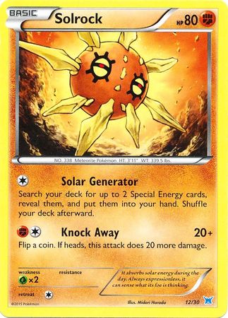 Solrock (12/30) [XY: Trainer Kit - Latias & Latios]