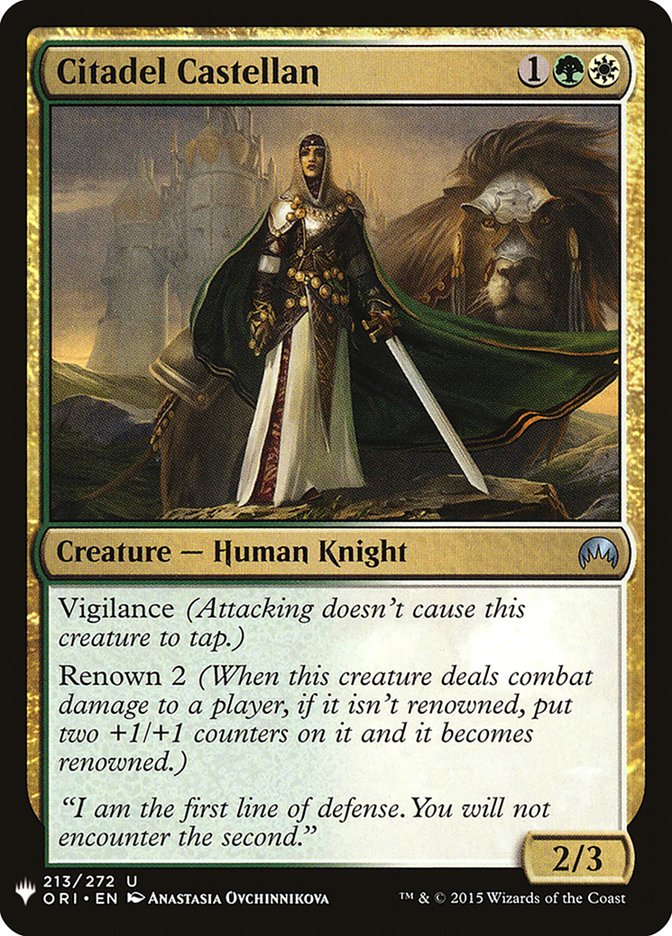 Citadel Castellan [Mystery Booster] (MB1 1408)