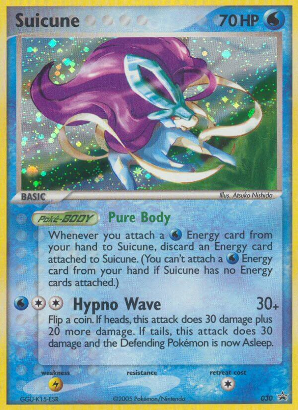 Suicune (30) [Nintendo: Black Star Promos]