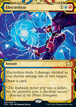 Electrolyze (Etched Foil) [Strixhaven Mystical Archive] (STA 60)