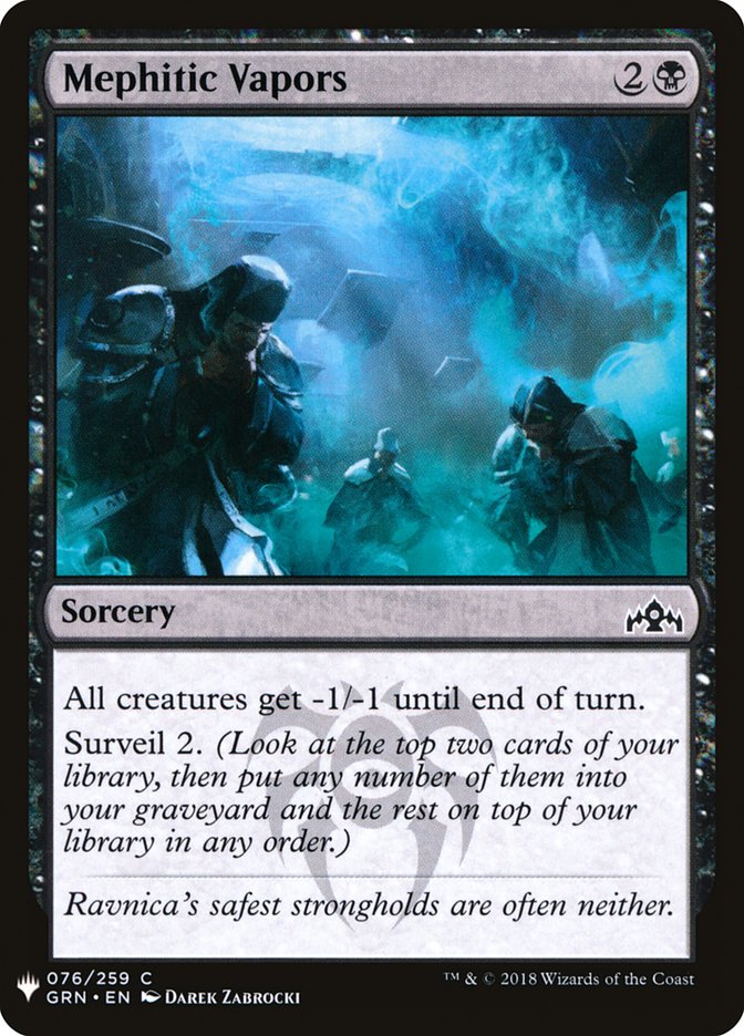 Mephitic Vapors [Mystery Booster] (MB1 709)