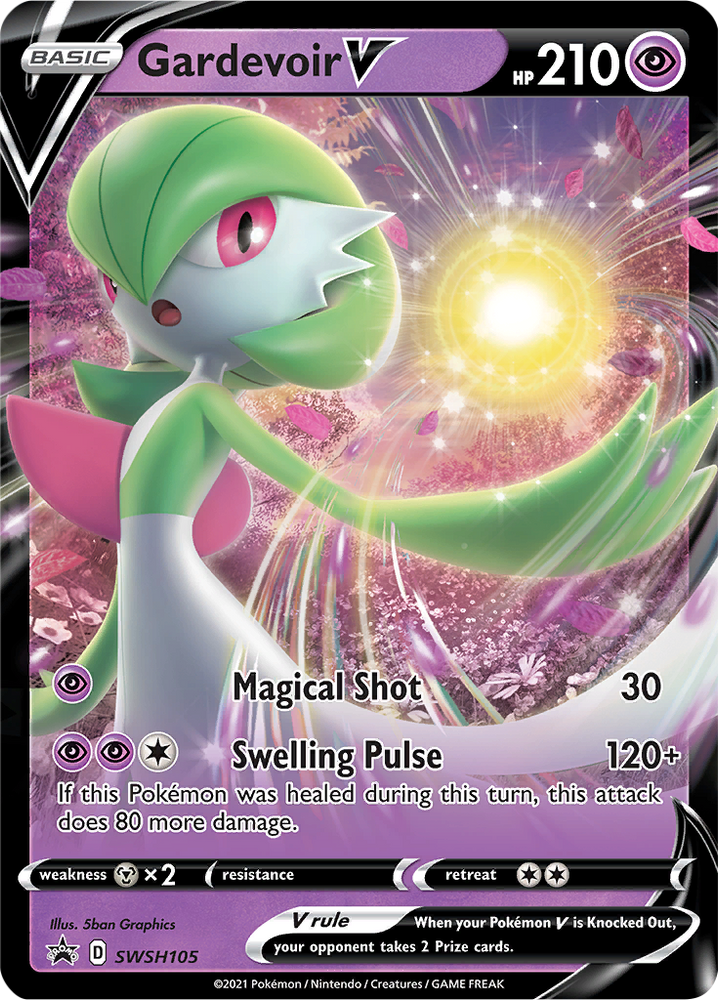 Gardevoir V  (SWSH105) [Sword & Shield: Black Star Promos]