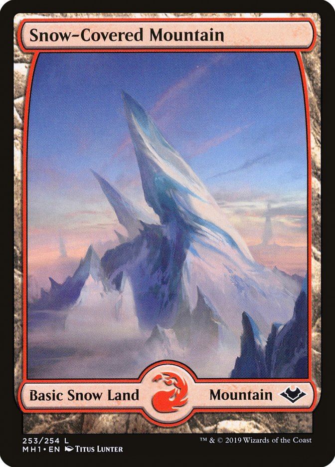 Snow-Covered Mountain [Modern Horizons] (MH1 253)