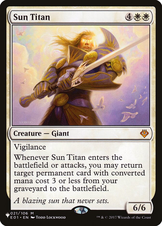 Sun Titan [The List] (LE01 21)