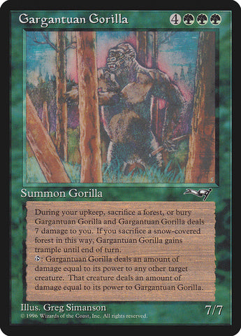 Gargantuan Gorilla [Alliances] (ALL 91)