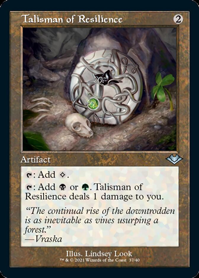 Talisman of Resilience (Retro) [Modern Horizons 2] (H1R 37)