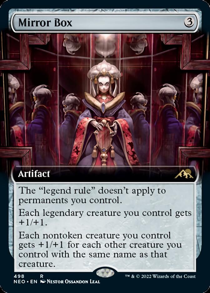 Mirror Box (Extended) [Kamigawa: Neon Dynasty] (NEO 498)