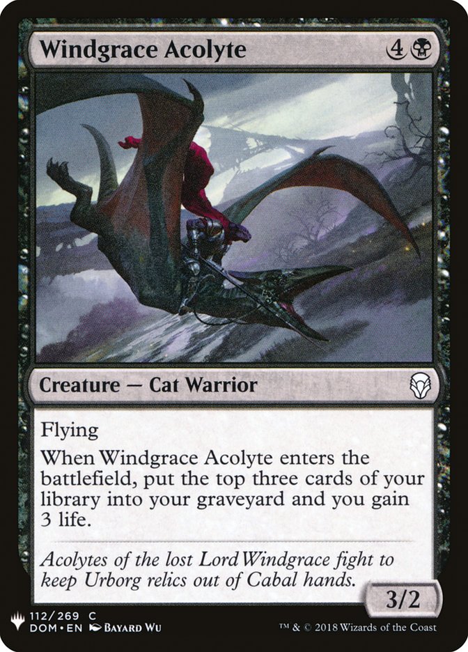 Windgrace Acolyte [Mystery Booster] (MB1 827)