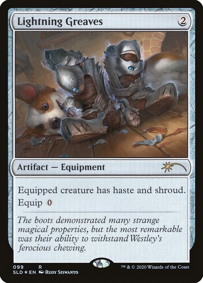 Lightning Greaves [Secret Lair Drop Series] (SLD 99)