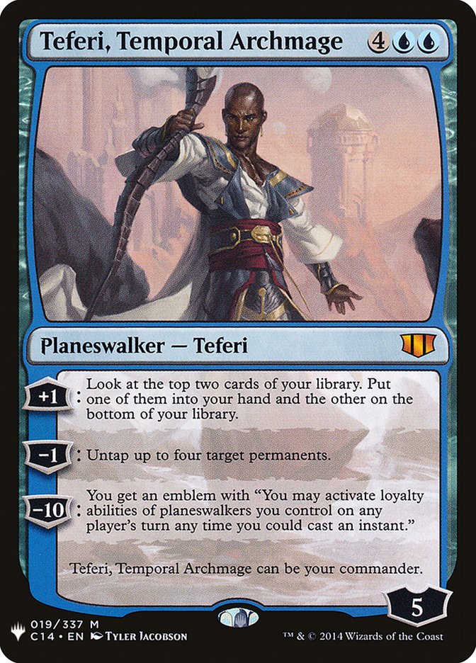 Teferi, Temporal Archmage [Mystery Booster] (MB1 515)