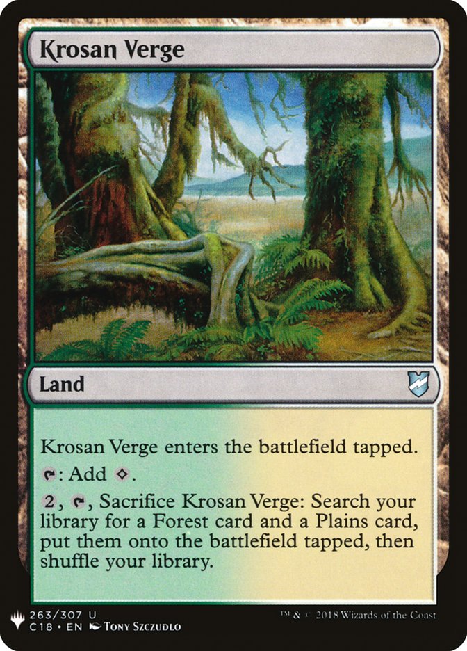Krosan Verge [Mystery Booster] (MB1 1679)