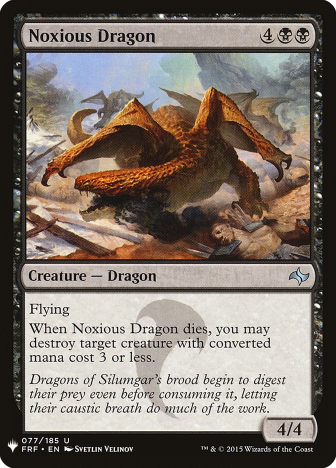 Noxious Dragon [Mystery Booster] (MB1 725)