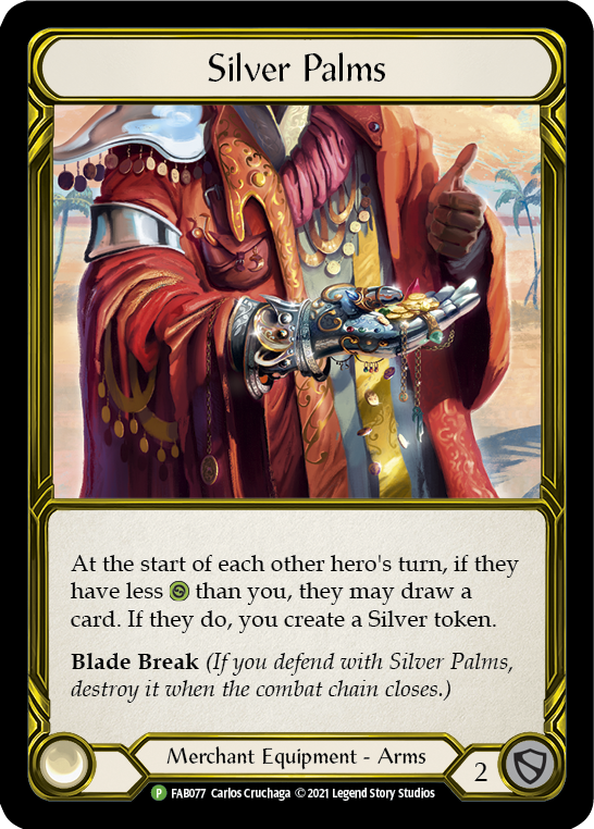 Silver Palms [FAB077] (Promo)  Cold Foil